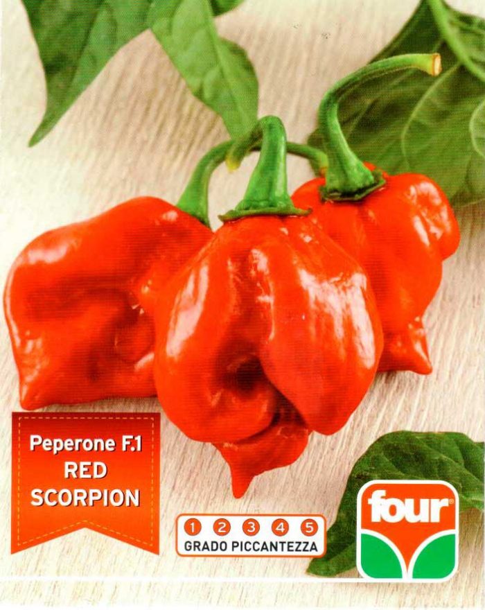 Peperoncino Red Scorpion Agricentro Ariccia
